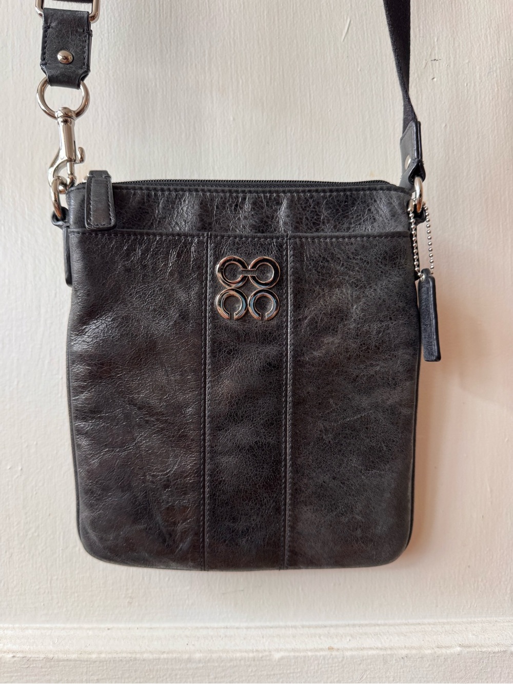 Coach | Julia Black Leather Crossbody Bag